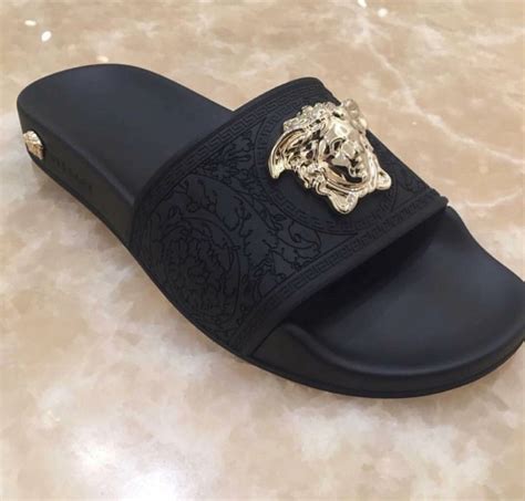 versace chanclas hombre|Men's Versace Designer Sandals & Slides .